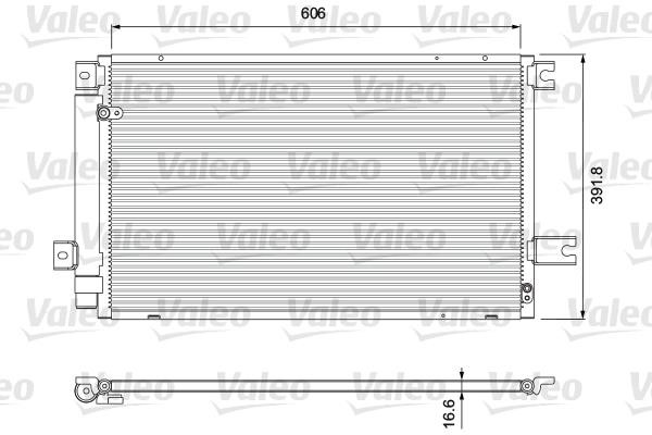 Valeo 814414 Радиатор кондиционера (Конденсатор) 814414: Купить в Польше - Отличная цена на 2407.PL!