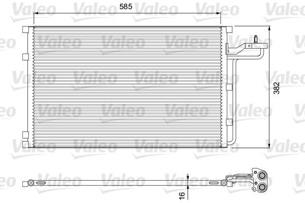 Valeo 814416 Радиатор кондиционера (Конденсатор) 814416: Отличная цена - Купить в Польше на 2407.PL!