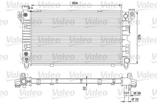 Valeo 231723 Kühler motorkühlung 231723: Kaufen Sie zu einem guten Preis in Polen bei 2407.PL!