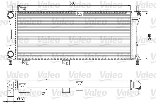 Valeo 232792 Radiator, engine cooling 232792: Buy near me in Poland at 2407.PL - Good price!