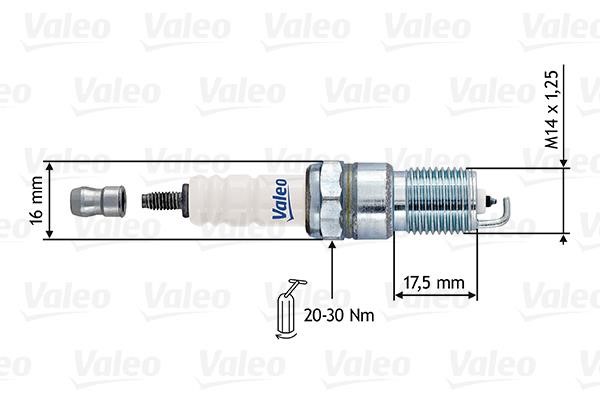 Valeo 246900 Spark plug 246900: Buy near me in Poland at 2407.PL - Good price!