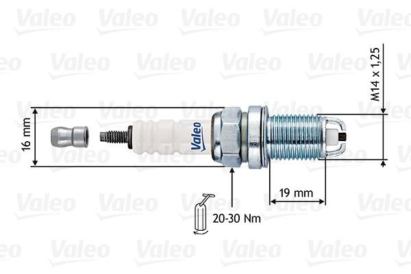 Valeo 246901 Spark plug 246901: Buy near me in Poland at 2407.PL - Good price!