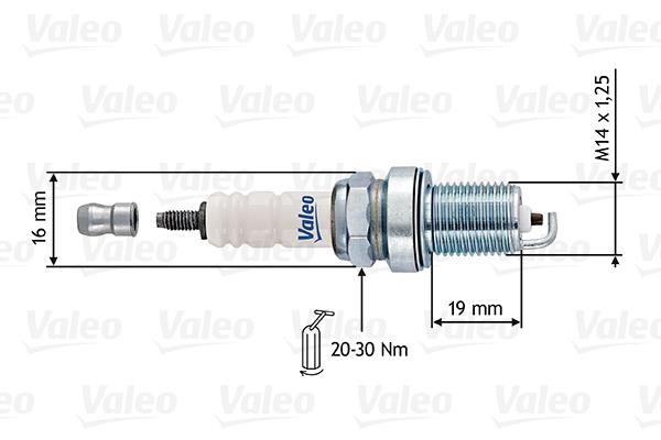 Valeo 246903 Spark plug 246903: Buy near me in Poland at 2407.PL - Good price!