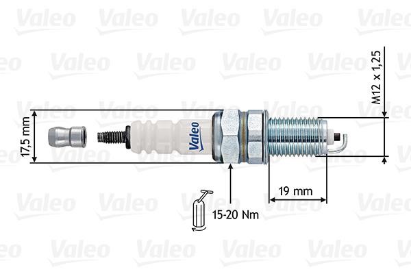 Valeo 246905 Spark plug 246905: Buy near me in Poland at 2407.PL - Good price!