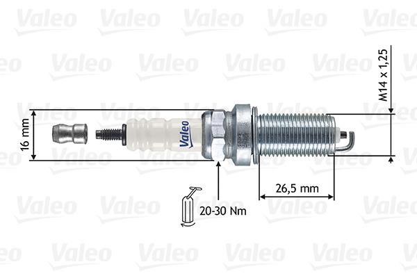 Valeo 246865 Spark plug 246865: Buy near me at 2407.PL in Poland at an Affordable price!