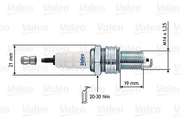 Valeo 246908 Spark plug 246908: Buy near me in Poland at 2407.PL - Good price!