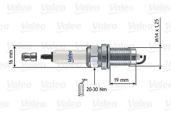 Valeo 246873 Spark plug 246873: Buy near me in Poland at 2407.PL - Good price!