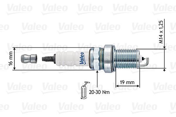 Valeo 246917 Свеча зажигания 246917: Отличная цена - Купить в Польше на 2407.PL!