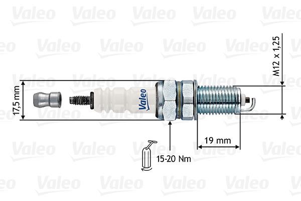 Valeo 246879 Spark plug 246879: Buy near me in Poland at 2407.PL - Good price!