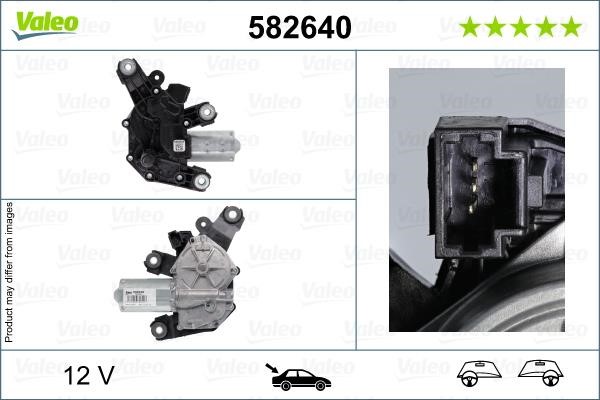 Valeo 582640 Wipe motor 582640: Buy near me in Poland at 2407.PL - Good price!