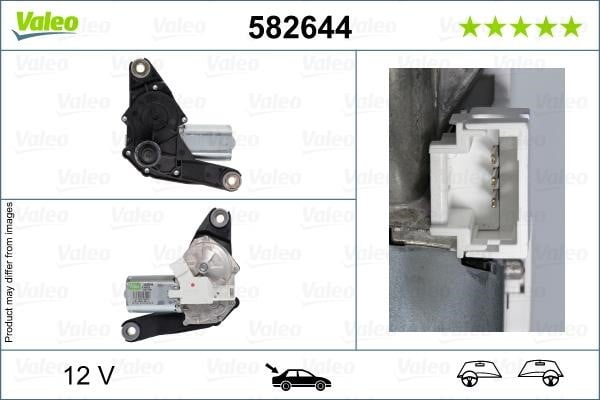 Valeo 582644 Wiper Motor 582644: Buy near me in Poland at 2407.PL - Good price!