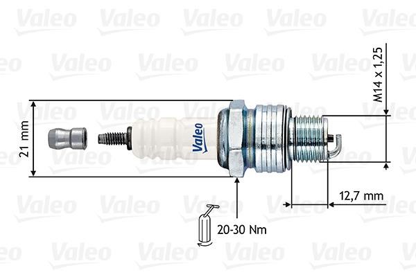 Valeo 246882 Spark plug 246882: Buy near me in Poland at 2407.PL - Good price!
