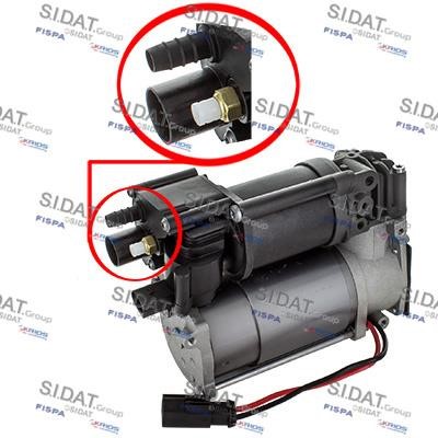 Sidat 440004B Pneumatic system compressor 440004B: Buy near me in Poland at 2407.PL - Good price!