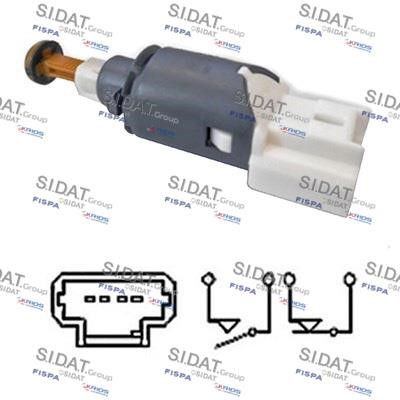Sidat 5.140096A2 Brake light switch 5140096A2: Buy near me in Poland at 2407.PL - Good price!