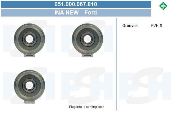 BV PSH 051.000.067.810 Riemenscheibe lichtmaschine 051000067810: Kaufen Sie zu einem guten Preis in Polen bei 2407.PL!