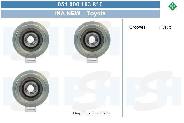 BV PSH 051.000.163.810 Riemenscheibe lichtmaschine 051000163810: Kaufen Sie zu einem guten Preis in Polen bei 2407.PL!