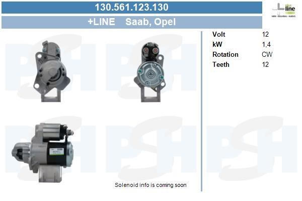 BV PSH 130.561.123.130 Стартер 130561123130: Купити у Польщі - Добра ціна на 2407.PL!