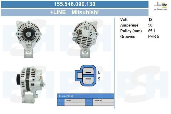 BV PSH 155.546.090.130 Alternator 155546090130: Atrakcyjna cena w Polsce na 2407.PL - Zamów teraz!