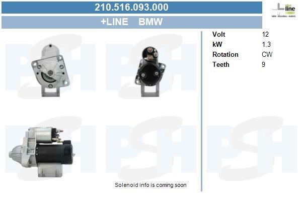 BV PSH 210.516.093.000 Starter 210516093000: Buy near me at 2407.PL in Poland at an Affordable price!