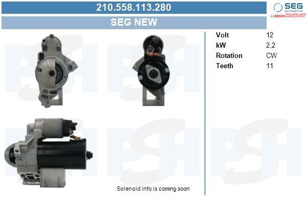 BV PSH 210.558.113.280 Starter 210558113280: Buy near me at 2407.PL in Poland at an Affordable price!