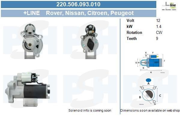 BV PSH 220.506.093.010 Anlasser 220506093010: Bestellen Sie in Polen zu einem guten Preis bei 2407.PL!