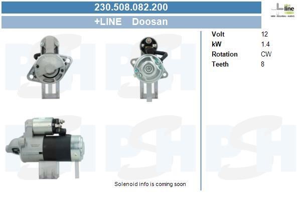 BV PSH 230.508.082.200 Стартер 230508082200: Купити у Польщі - Добра ціна на 2407.PL!