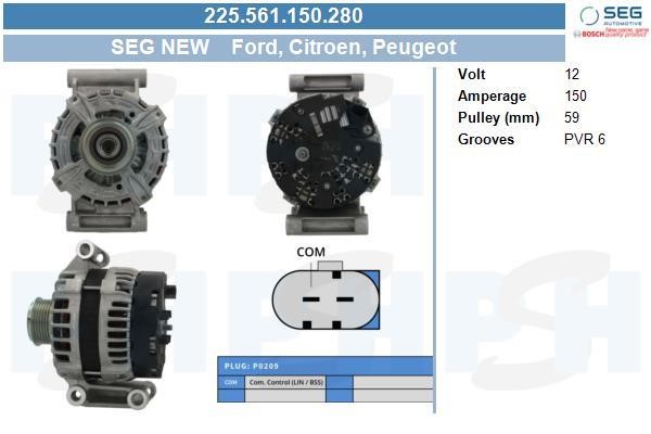 BV PSH 225.561.150.280 Generator 225561150280: Kaufen Sie zu einem guten Preis in Polen bei 2407.PL!