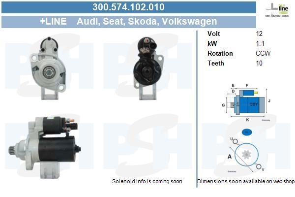 BV PSH 300.574.102.010 Стартер 300574102010: Купити у Польщі - Добра ціна на 2407.PL!