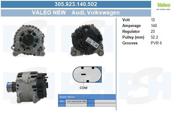 BV PSH 305.923.140.502 Generator 305923140502: Kaufen Sie zu einem guten Preis in Polen bei 2407.PL!