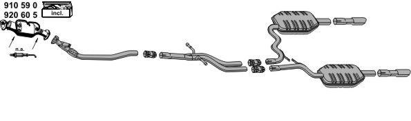 Ernst 010659 Exhaust system 010659: Buy near me in Poland at 2407.PL - Good price!