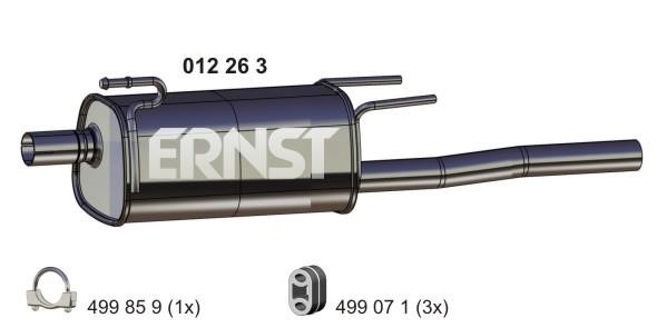 Ernst 012263 End Silencer 012263: Buy near me in Poland at 2407.PL - Good price!