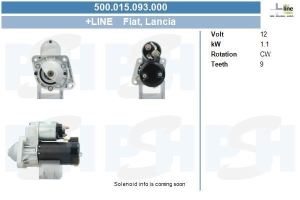 BV PSH 500.015.093.000 Starter 500015093000: Buy near me at 2407.PL in Poland at an Affordable price!
