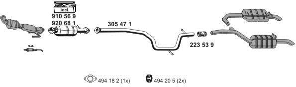 Ernst 031644 Abgasanlage 031644: Kaufen Sie zu einem guten Preis in Polen bei 2407.PL!