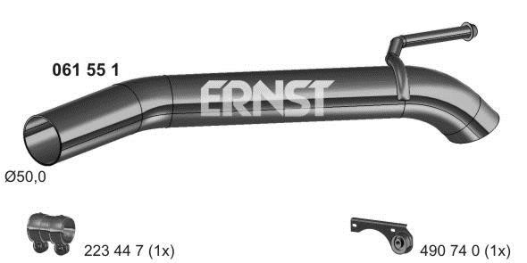 Ernst 061551 Exhaust pipe 061551: Buy near me in Poland at 2407.PL - Good price!