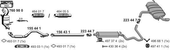 Ernst 071592 Abgasanlage 071592: Kaufen Sie zu einem guten Preis in Polen bei 2407.PL!