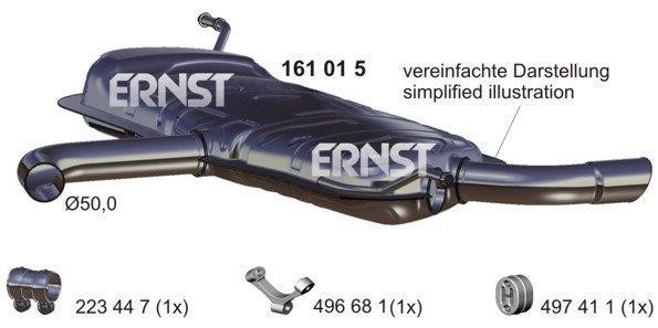 Ernst 161015 End Silencer 161015: Buy near me in Poland at 2407.PL - Good price!