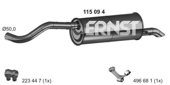 Ernst 115094 Shock absorber 115094: Buy near me at 2407.PL in Poland at an Affordable price!