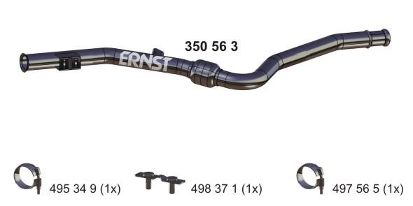 Ernst 350563 Exhaust pipe 350563: Buy near me in Poland at 2407.PL - Good price!
