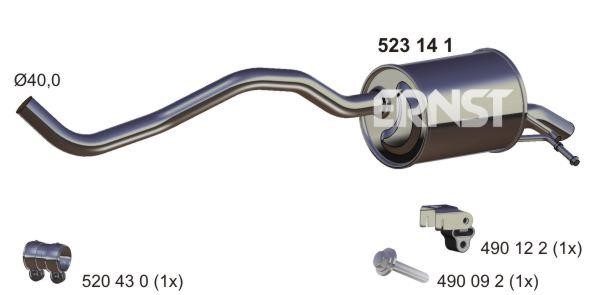 Ernst 523141 End Silencer 523141: Buy near me at 2407.PL in Poland at an Affordable price!