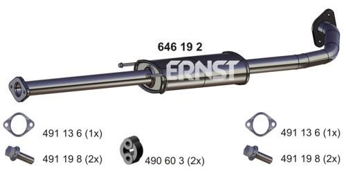 Ernst 646192 Mittelschalldämpfer 646192: Kaufen Sie zu einem guten Preis in Polen bei 2407.PL!