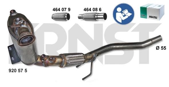 Ernst 920575 Soot/Particulate Filter, exhaust system 920575: Buy near me in Poland at 2407.PL - Good price!