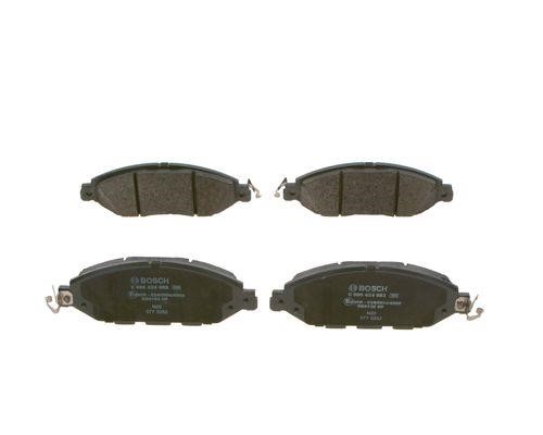 Brake Pad Set, disc brake Bosch 0 986 424 682