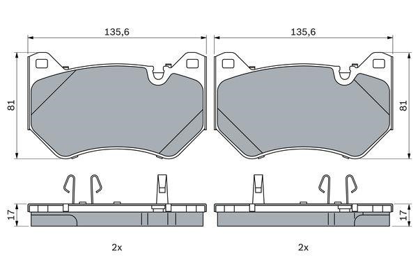 Bosch 0 986 424 965 Klocki hamulcowe, zestaw 0986424965: Atrakcyjna cena w Polsce na 2407.PL - Zamów teraz!