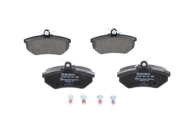 Brake Pad Set, disc brake Bosch 0 986 494 726