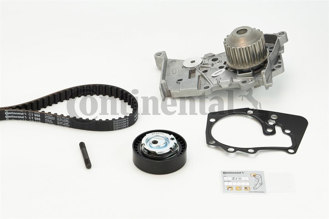 Contitech CT988WP3 TIMING BELT KIT WITH WATER PUMP CT988WP3: Buy near me in Poland at 2407.PL - Good price!