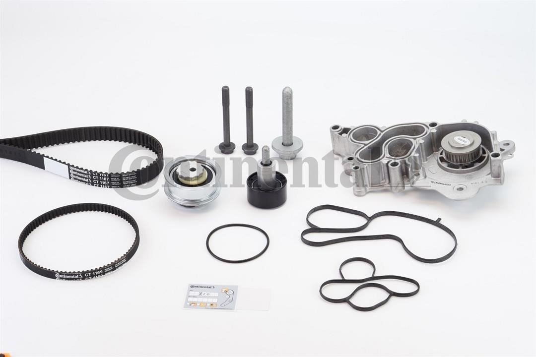 Contitech CT1167WP2PRO TIMING BELT KIT WITH WATER PUMP CT1167WP2PRO: Buy near me in Poland at 2407.PL - Good price!