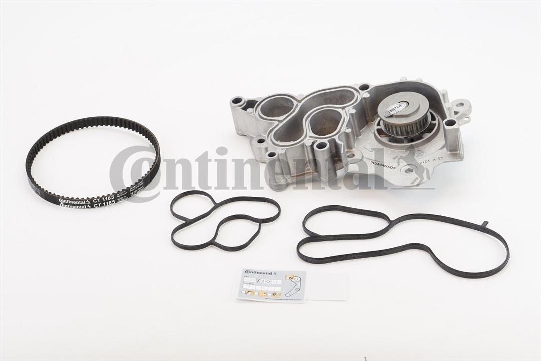 Contitech CT 1185 WP2 TIMING BELT KIT WITH WATER PUMP CT1185WP2: Buy near me in Poland at 2407.PL - Good price!