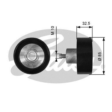 Gates T36625 Idler Pulley T36625: Buy near me in Poland at 2407.PL - Good price!