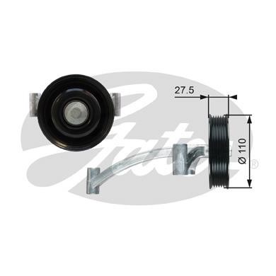 Gates T36740 Idler Pulley T36740: Buy near me in Poland at 2407.PL - Good price!