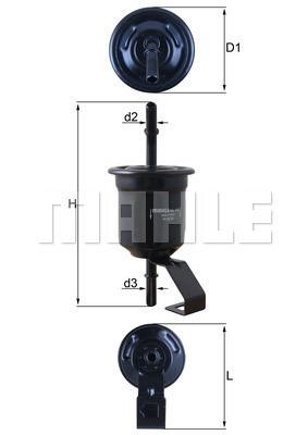 Mahle/Knecht KL 1161 Fuel filter KL1161: Buy near me in Poland at 2407.PL - Good price!